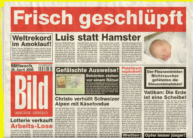 Bildzeitung